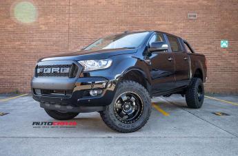 FORD RANGER BAJA MATTE BLACK